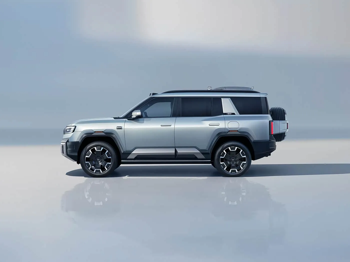 BYD लेपर्ड 8 लक्ज़री PHEV SUV 505HP उन्नत ऑफ-रोड SUV 2.0T प्लग-इन हाइब्रिड इलेक्ट्रिक SUV क्लाउड चेसिस टेक्नोलॉजी के साथ