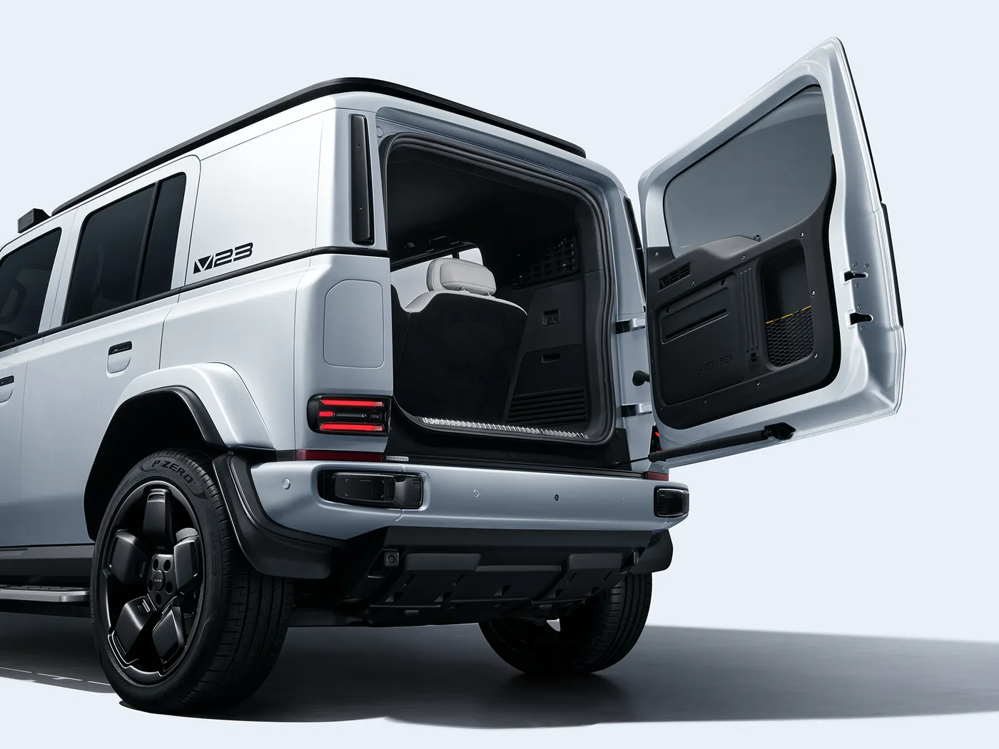 Chery ICar V23 EEC प्रमाणित मिनी एसयूवी हाइब्रिड इलेक्ट्रिक हाई स्पीड 4WD ऑफ-रोड लिथियम बैटरी लेफ्ट स्टीयरिंग न्यू एनर्जी व्हीकल