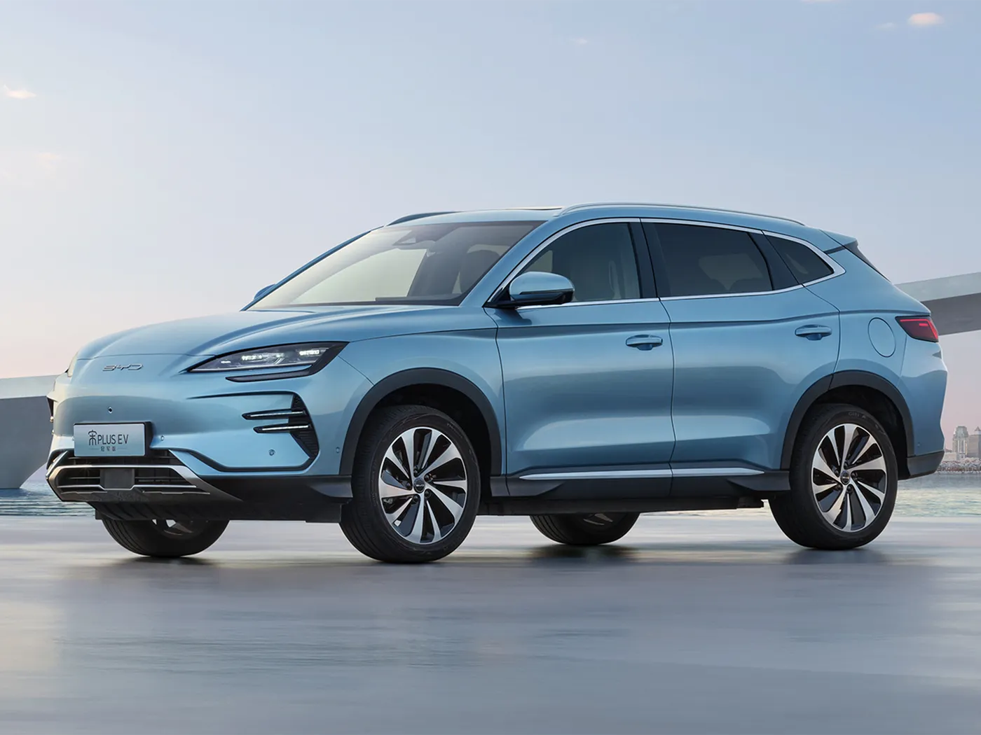 रियर कैमरा लेदर सीट्स हाइब्रिड फ्यूल लेफ्ट स्टीयरिंग के साथ BYD सॉन्ग प्लस एसयूवी ऑटोमैटिक AWD