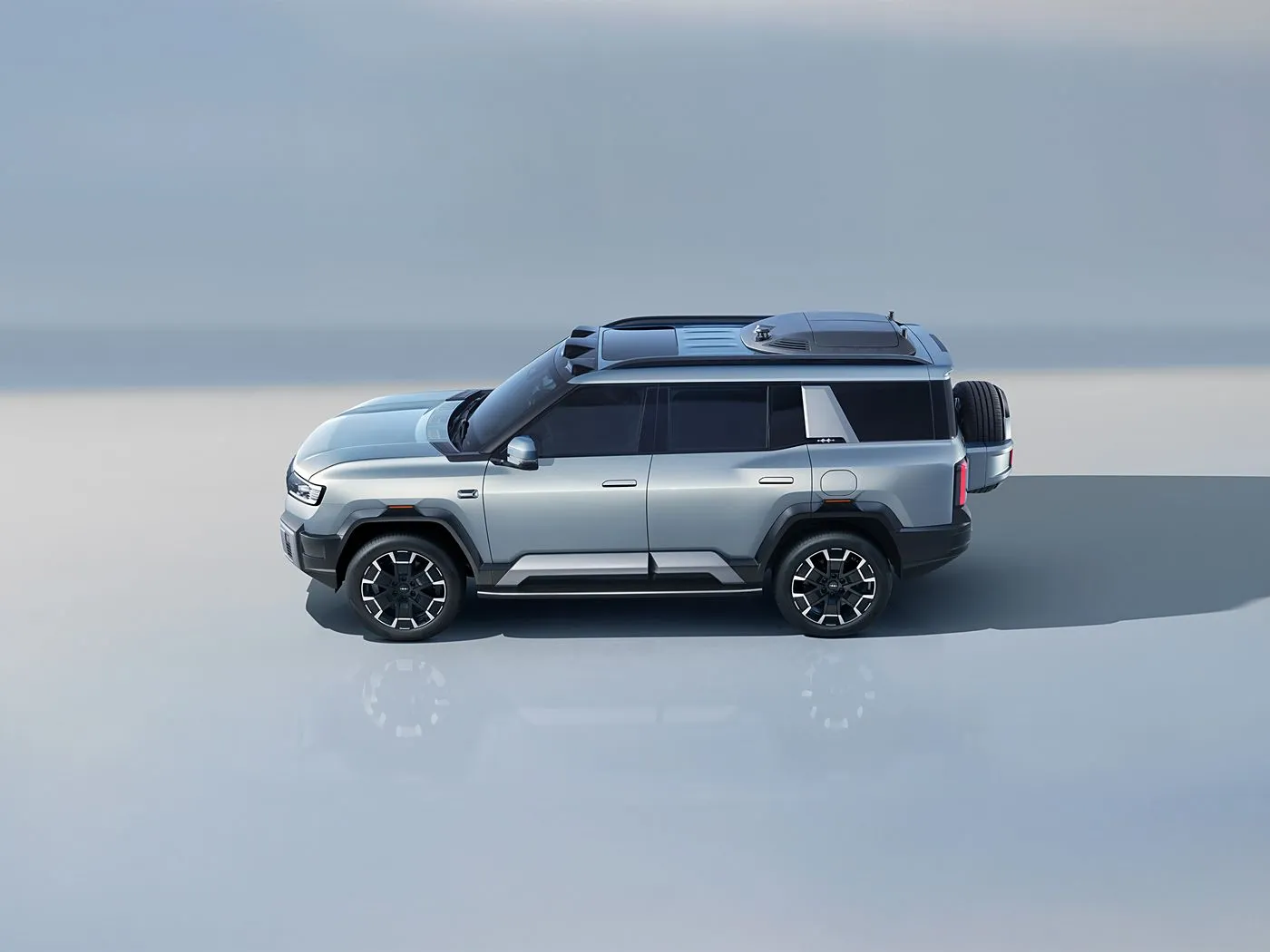 BYD लेपर्ड 8 लक्ज़री PHEV SUV 505HP उन्नत ऑफ-रोड SUV 2.0T प्लग-इन हाइब्रिड इलेक्ट्रिक SUV क्लाउड चेसिस टेक्नोलॉजी के साथ